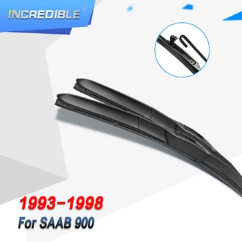 НЕВЕРОЯТНИ Четки Чистачки за SAAB 900 Fit Hook Arms 1993 1994 1995 1996 1997 1998