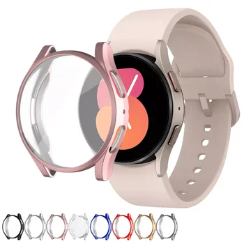 Калъф За Samsung Galaxy Watch 5 44 мм 40 мм аксесоари Защитна Броня От TPU Обвивка Galaxy watch 5 Pro 45 мм Протектор на Екрана