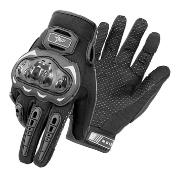 Сензорен Екран пълни с Пръст Водоустойчив За Спортове На Открито Защита на Мотоциклетни Ръкавици Топли и Ветроупорен Състезателни Ръкавици Дишащи