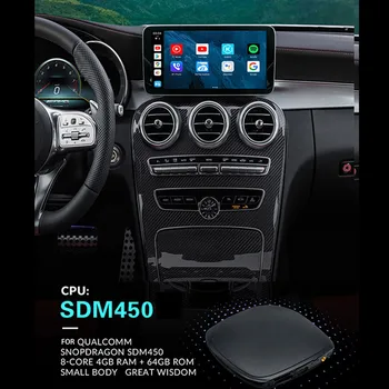 Carplay Ai Box Безжичен Carplay 
За Netflix Box Автомобилен Мултимедиен Плеър UX999pro Безжичен Android Авто Carplay Модул